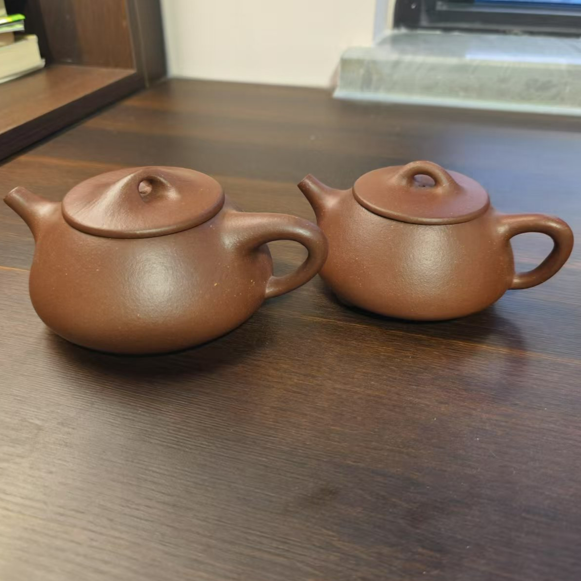 半手 原矿紫泥 光器石瓢紫砂壶