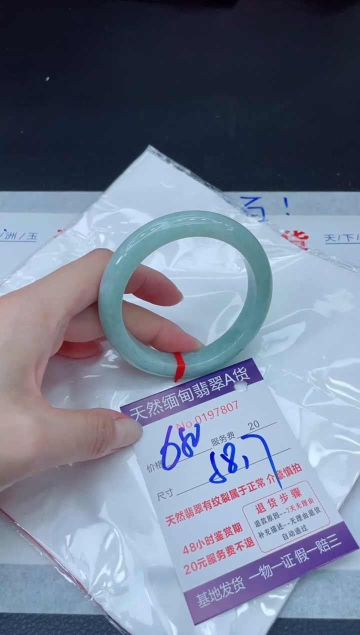 未镶嵌手镯翡翠680.00