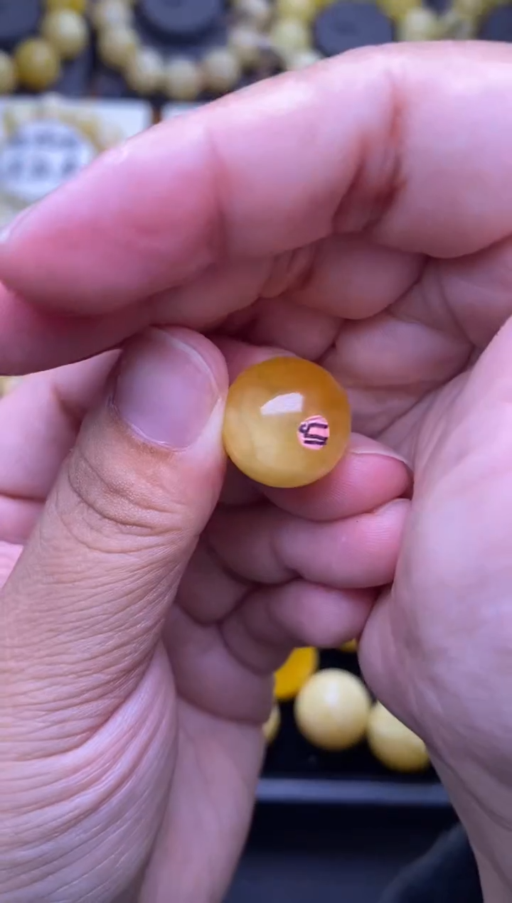 裸石琥珀未镶嵌 大小姐珠宝严选86