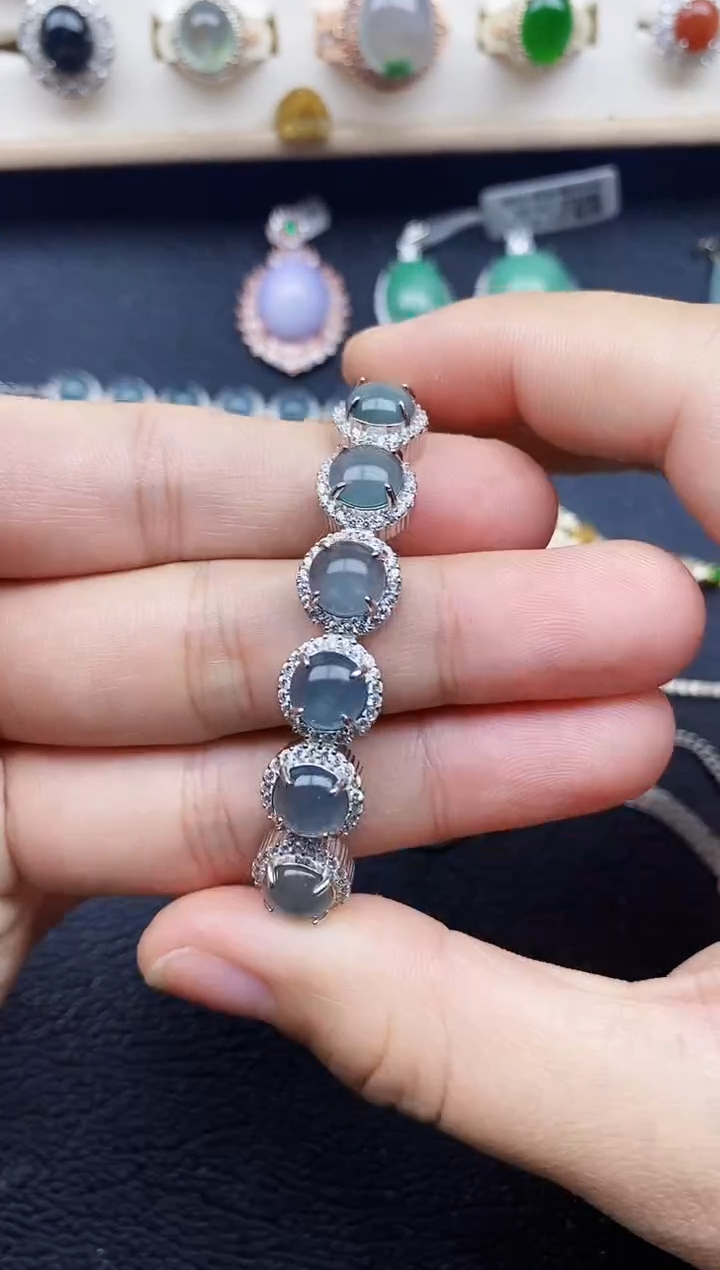 【闪购商品】翡翠戒指银S925镶嵌111111