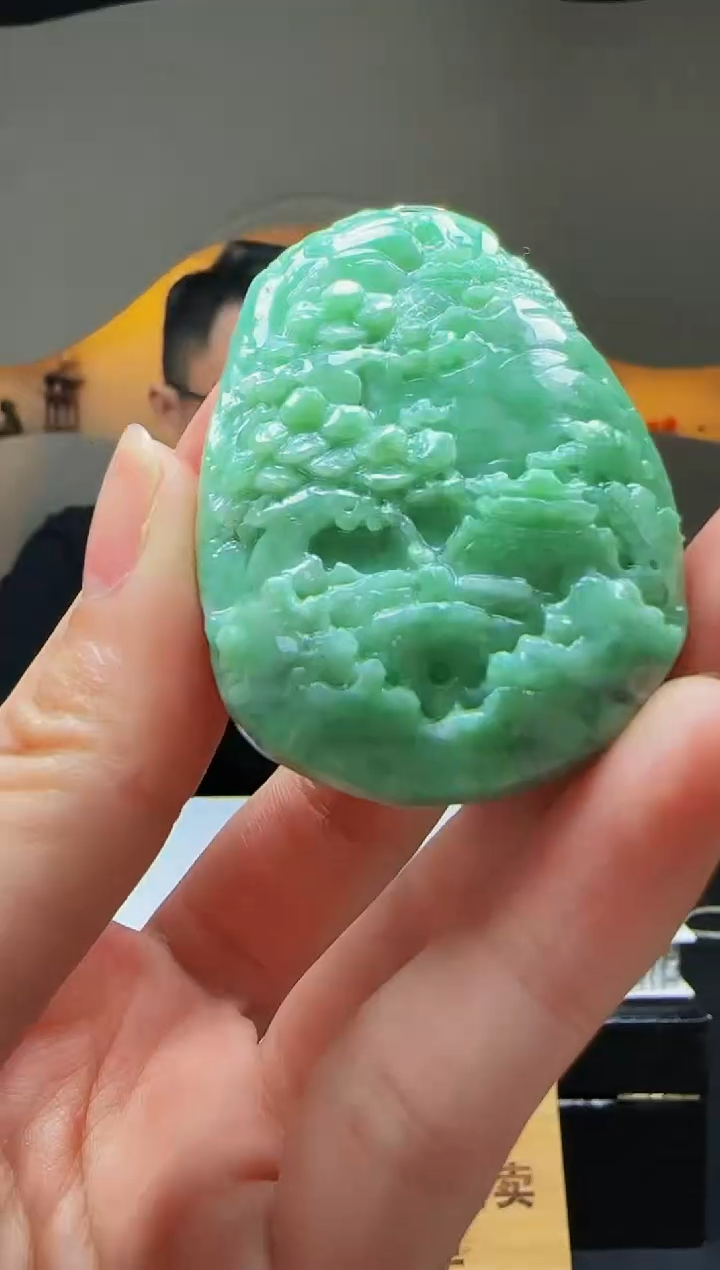 【闪购商品】定制翡翠未镶嵌翡翠毛货Q02231