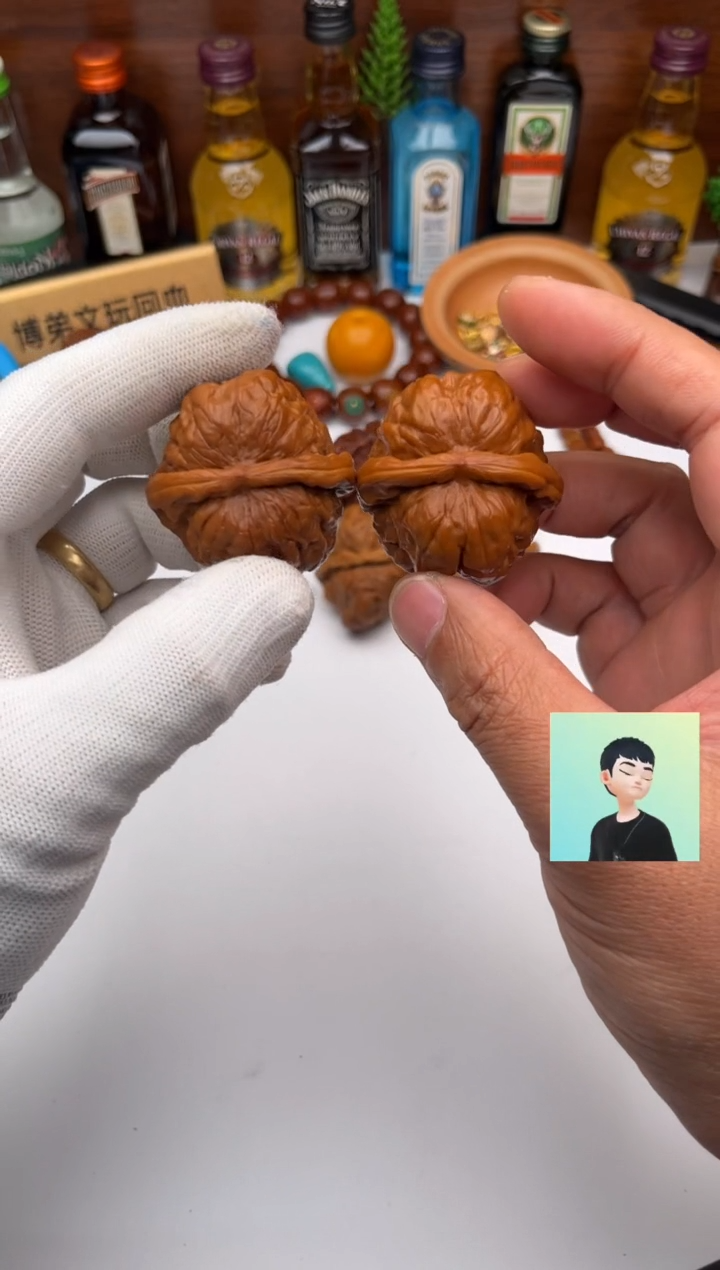 【闪购商品】文玩核桃吊坠核桃一对