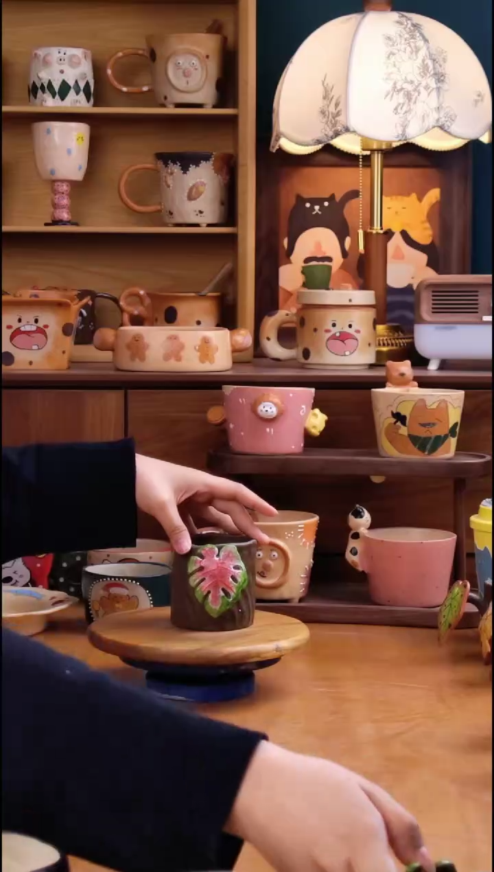 摆件陶景德镇原创手工陶瓷019