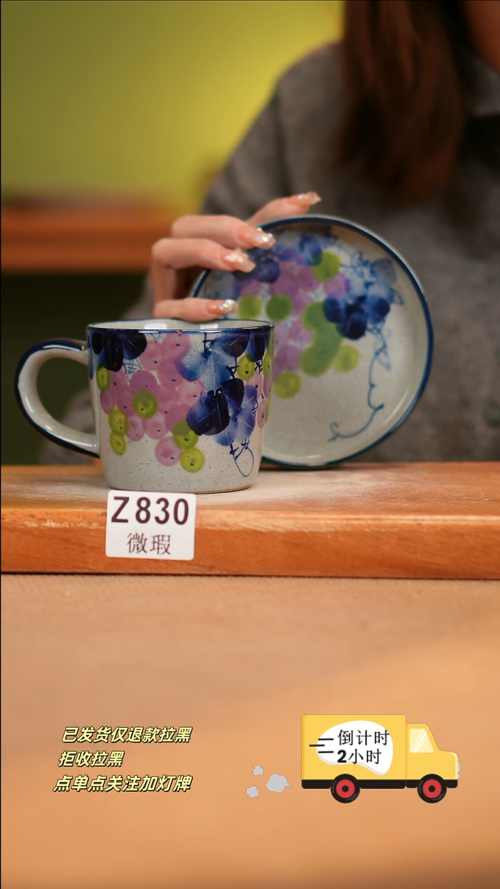 【闪购商品】瓷片WZ830窑林瓷业陶瓷