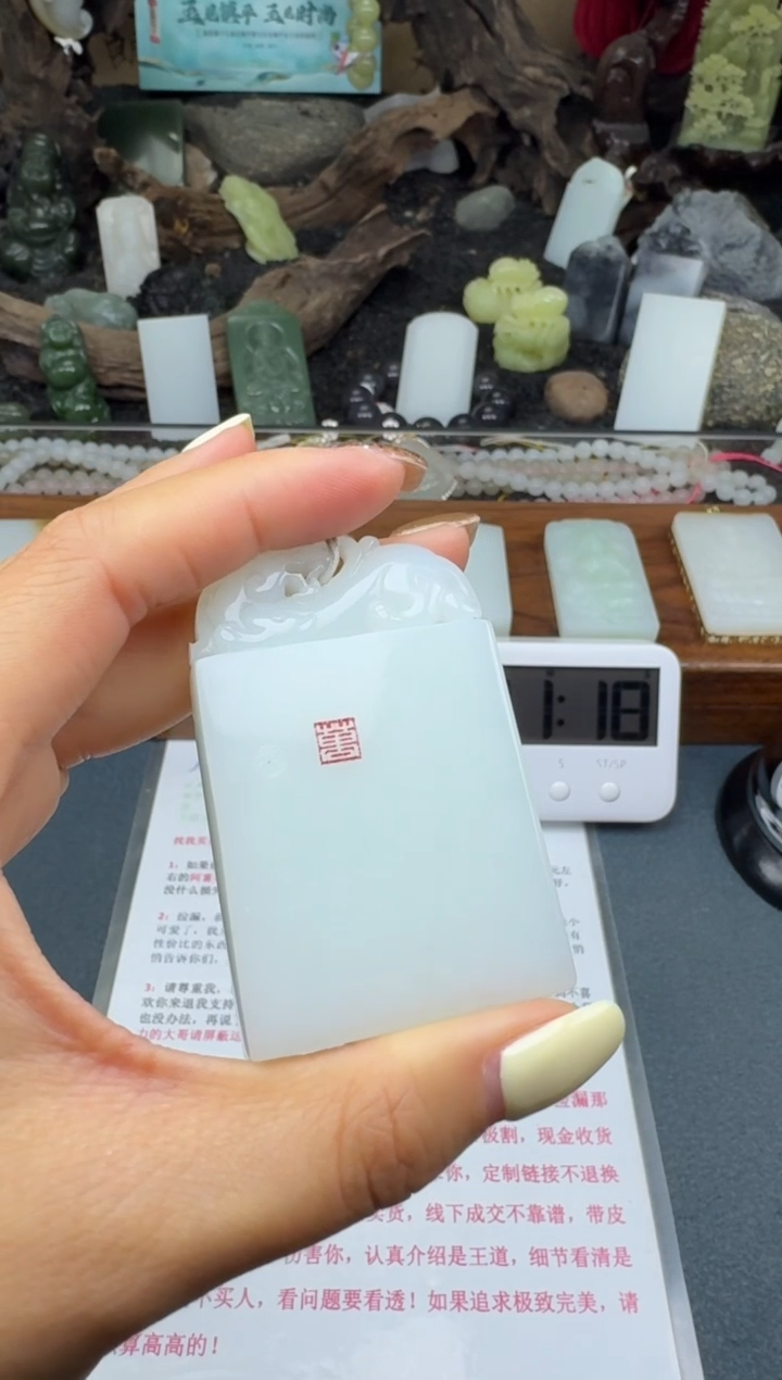 【闪购商品】和田玉颈饰未镶嵌筱筱