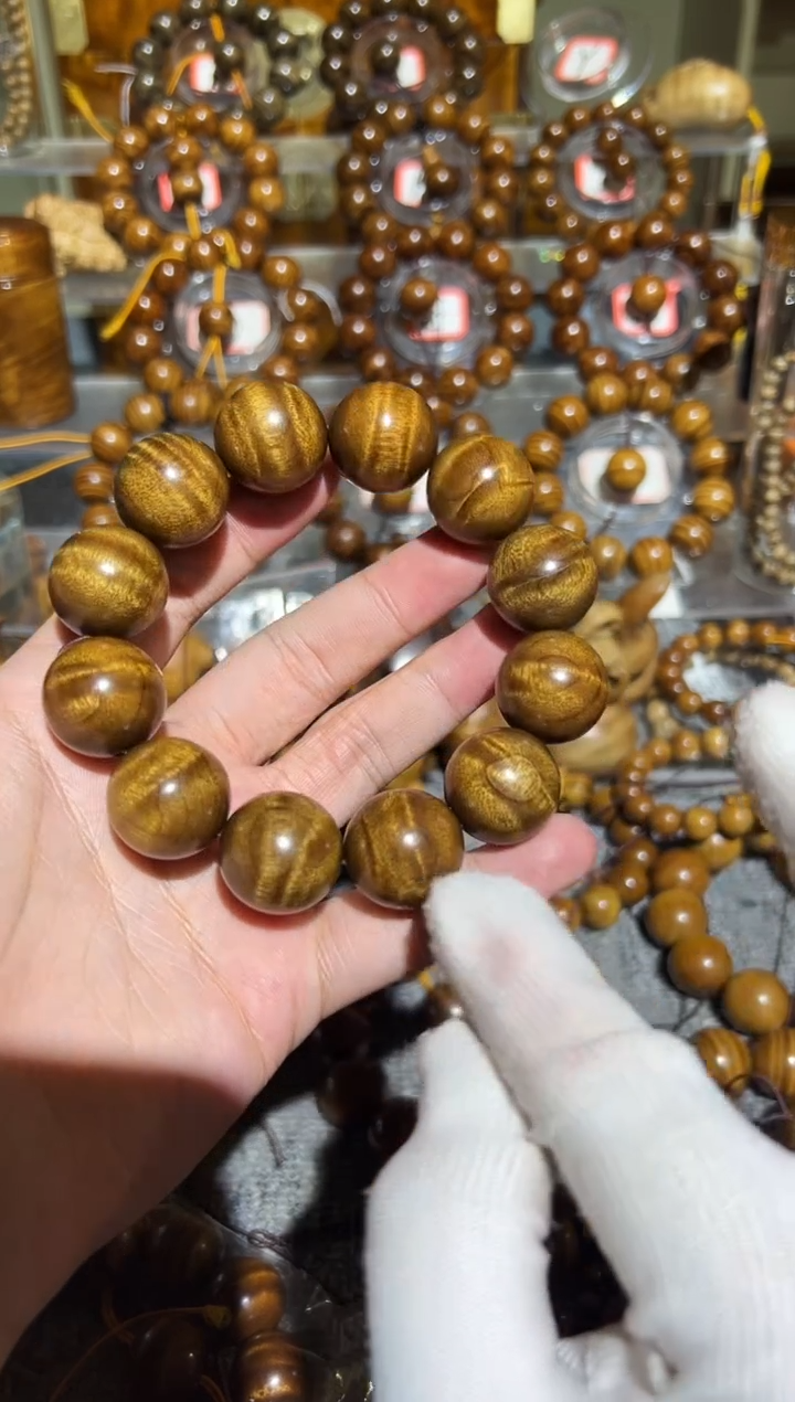 【闪购商品】楠木（金丝楠）手串/手链小叶桢楠2.0枯木水波纹