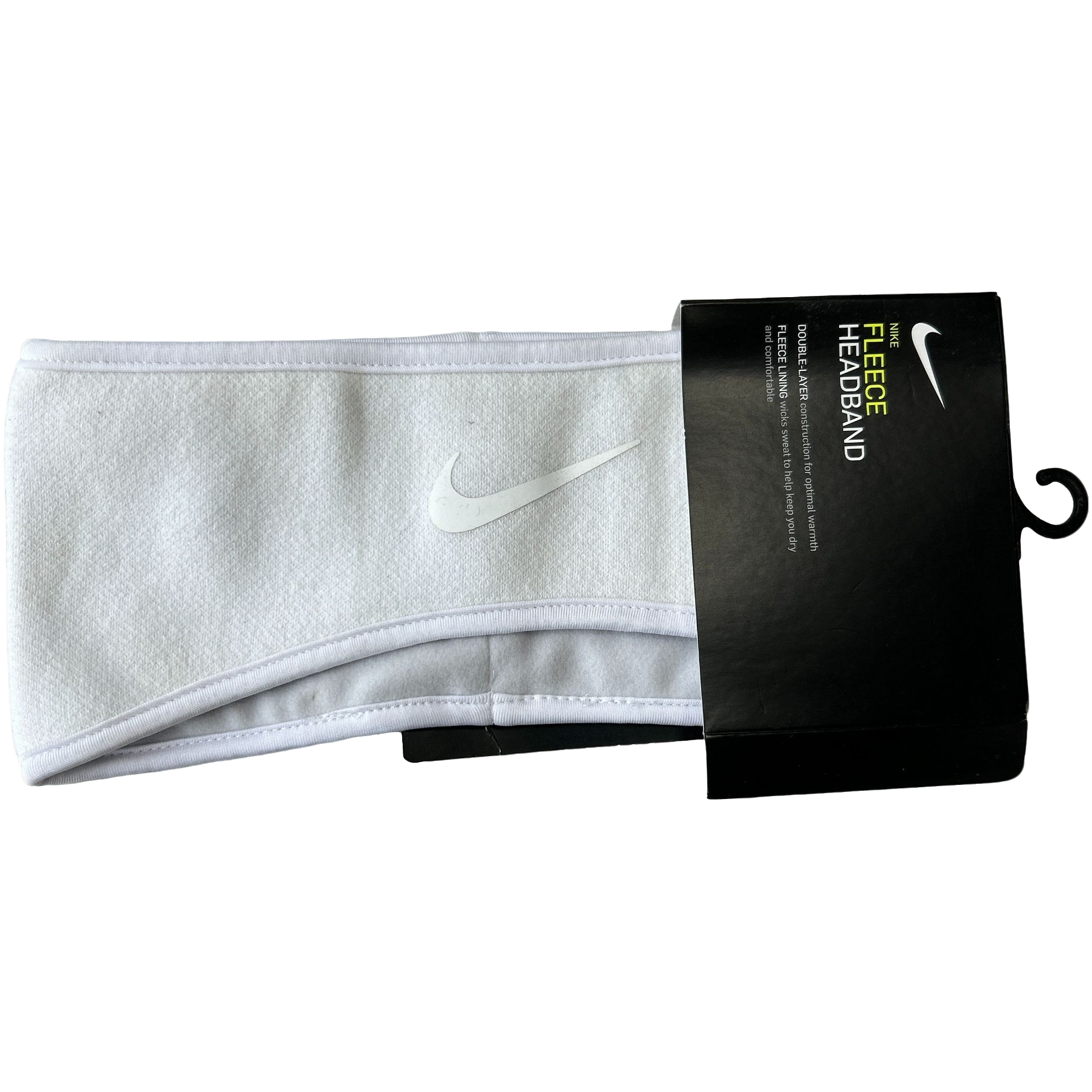 NIKE/耐克运动头巾护额吸汗带止汗带头带发带 白色