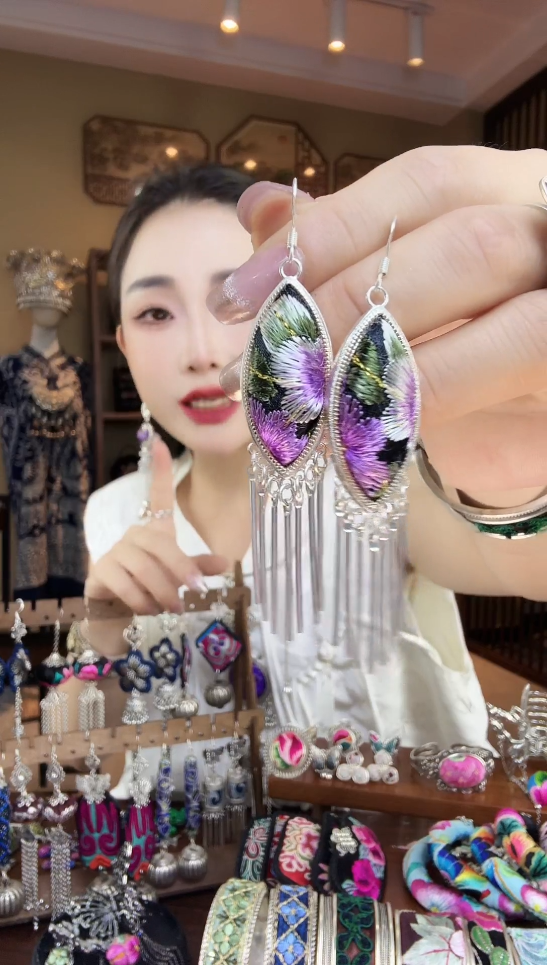 刺绣非遗刺绣民族风饰品