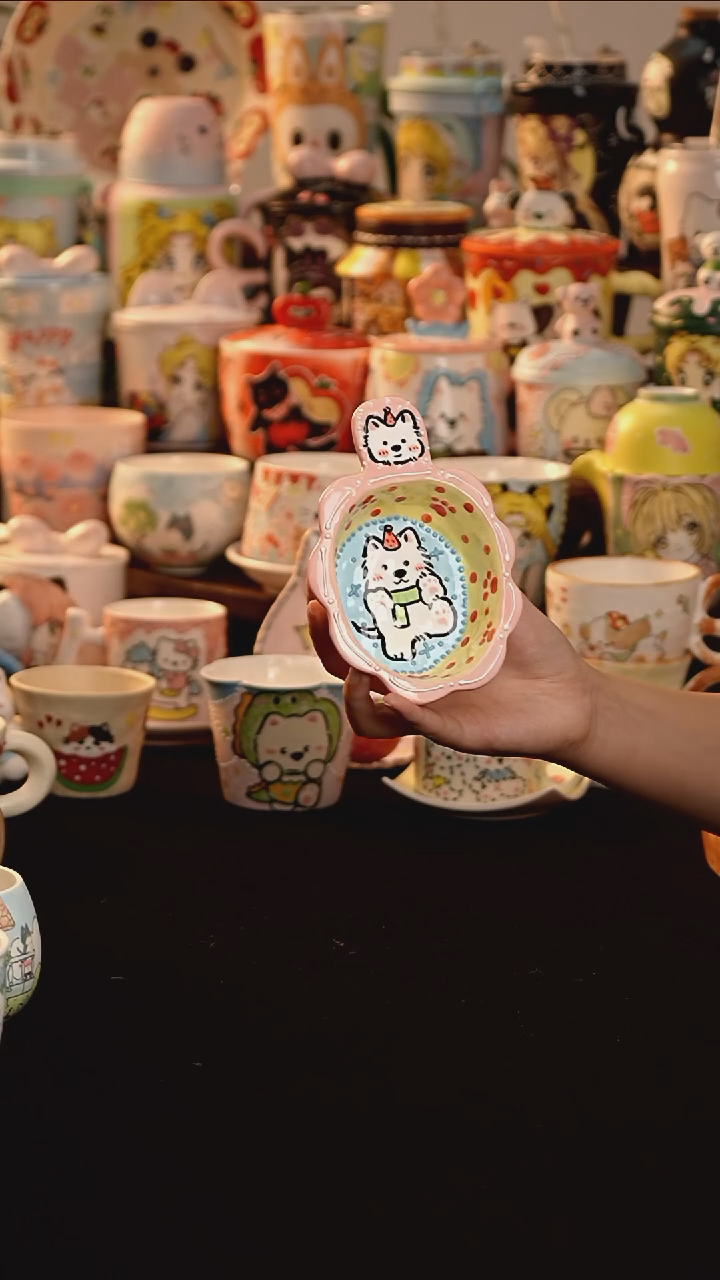 其他景德镇釉下彩手绘设计师款陶瓷