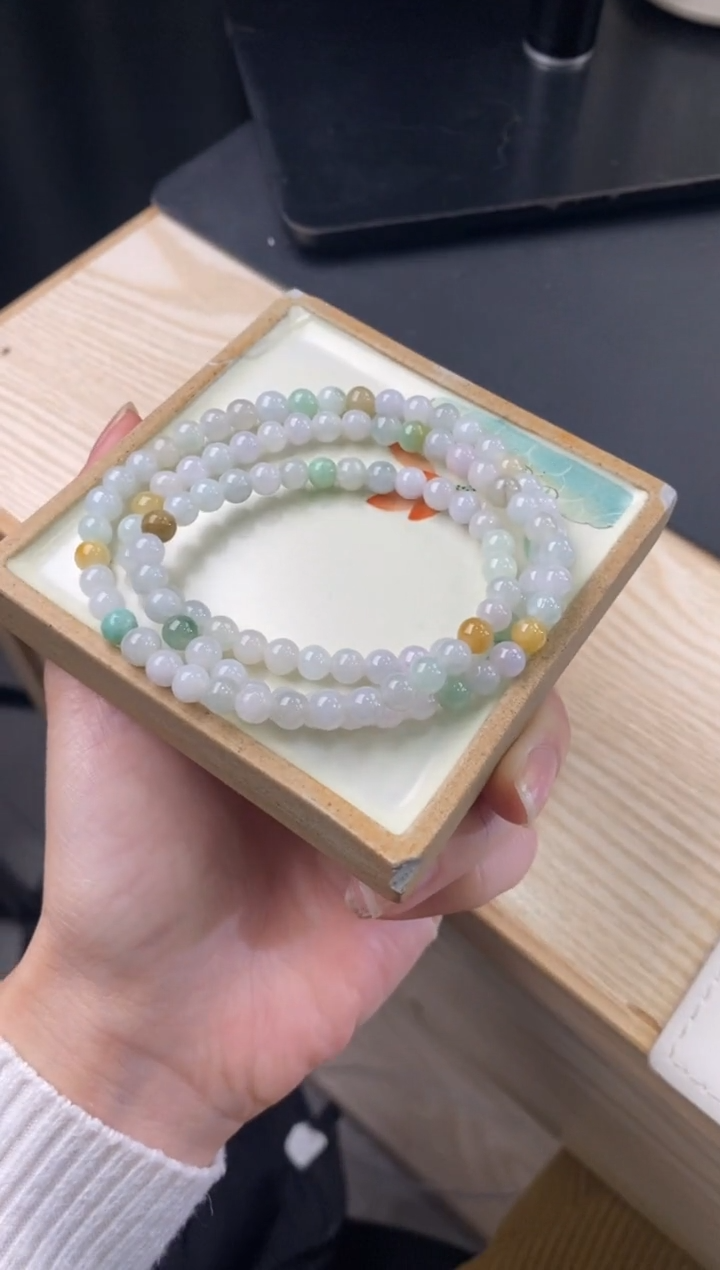 【闪购商品】翡翠手链未镶嵌手串2402