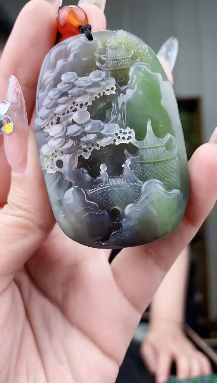 【闪购商品】和田玉挂件未镶嵌拍一发一，多样性发货！