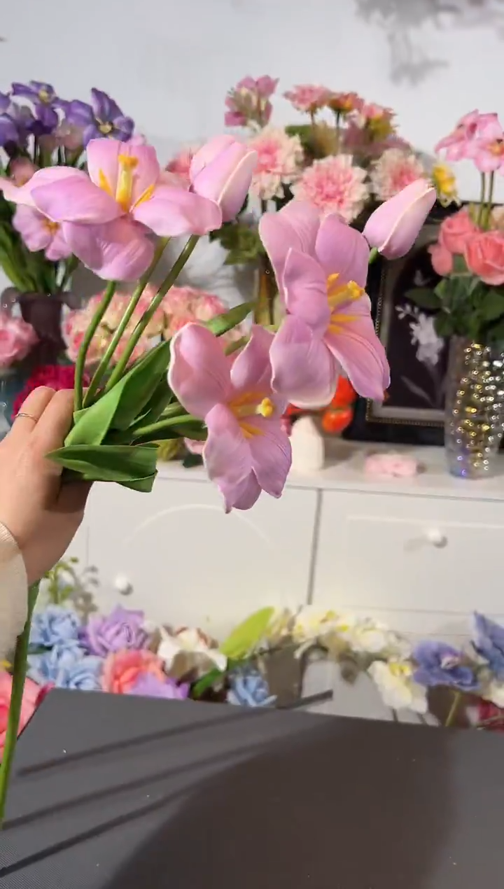 3枝紫色2头布朗尼