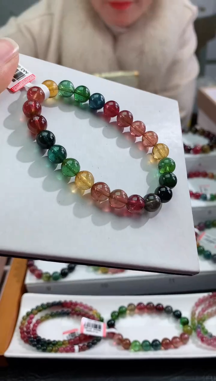 【闪购商品】碧玺手链未镶嵌多样性发一条