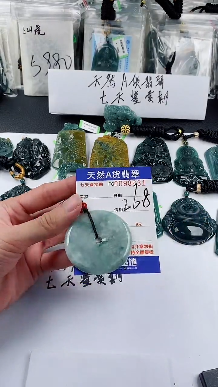 【闪购商品】翡翠颈饰未镶嵌         