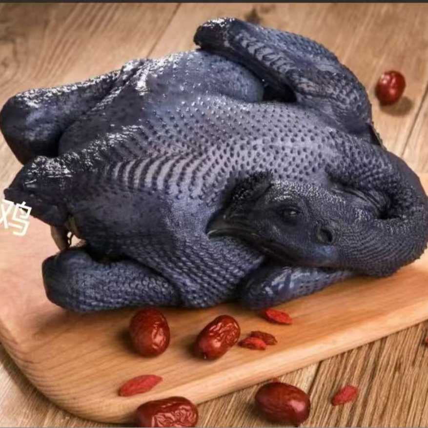 【10+1只】纯种五黑鸡 肉质紧实