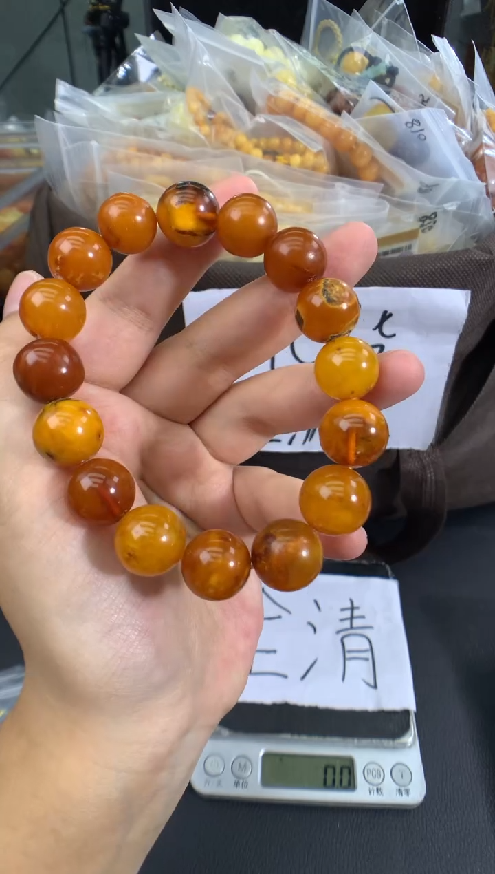 蜜蜡未镶嵌珠宝奇石1