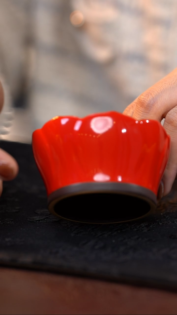 茶杯紫砂【宜景窑系列】杯子