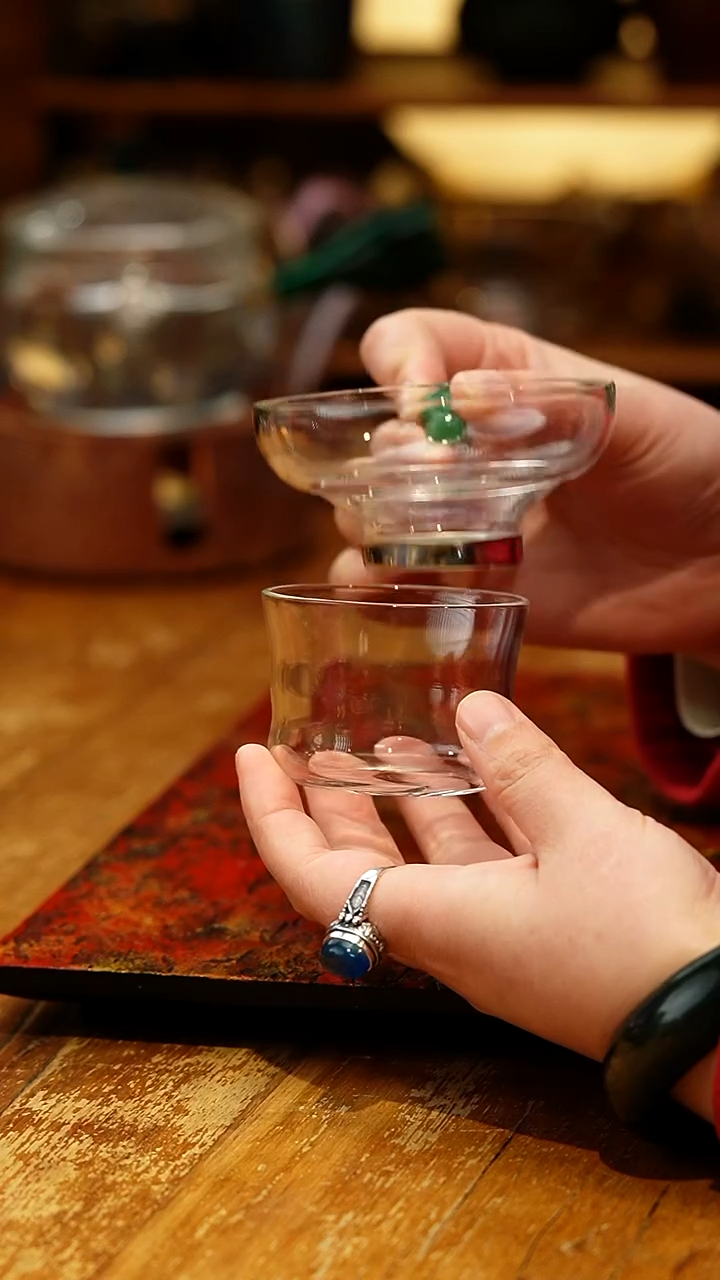 【闪购商品】禾器/晶彩奉珠不锈钢茶漏/翡翠玉