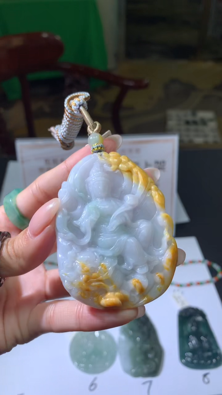 【闪购商品】定制翡翠未镶嵌不退不换CMH1件-A