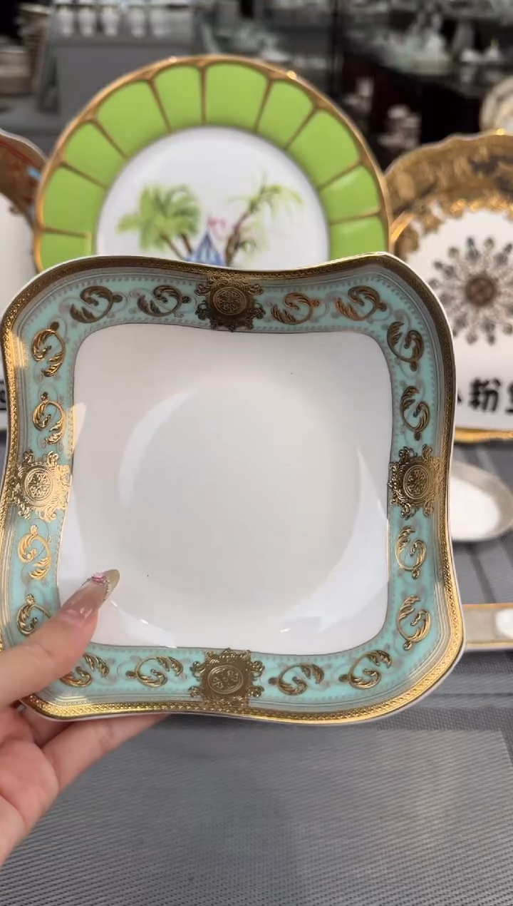 【闪购商品】瓷片6英寸沙拉碗福利款 2个