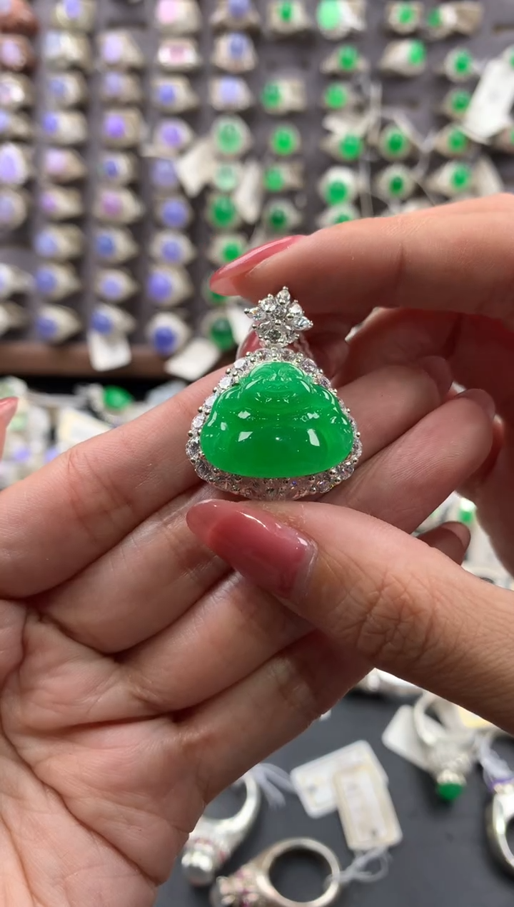 未镶嵌定制翡翠天然缅甸A货翡翠 11.27