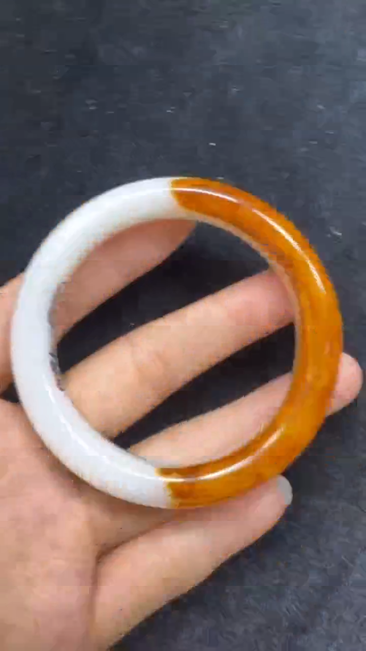 未镶嵌手镯和田玉118圈口53.7