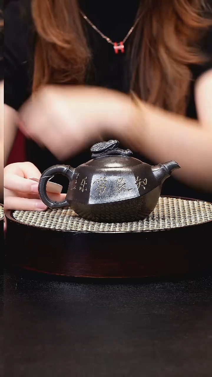 茶壶紫砂宜兴茶壶h6808