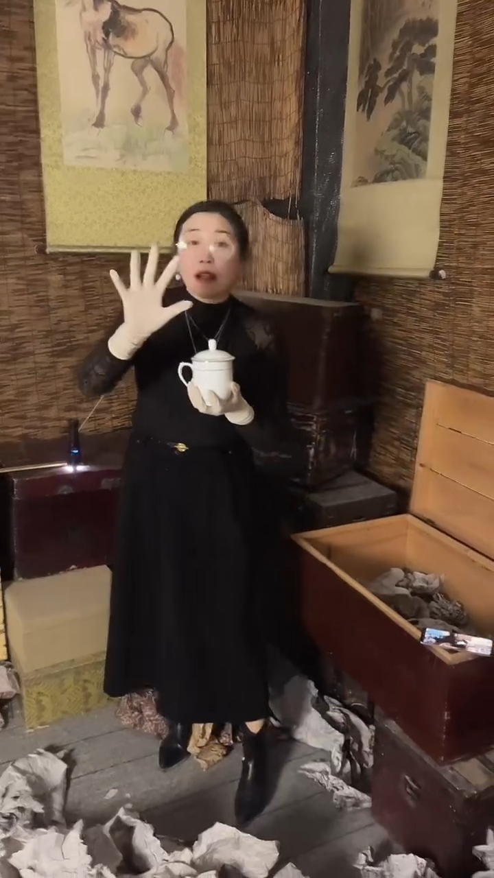 摆件瓷景德镇陶瓷摆件X734