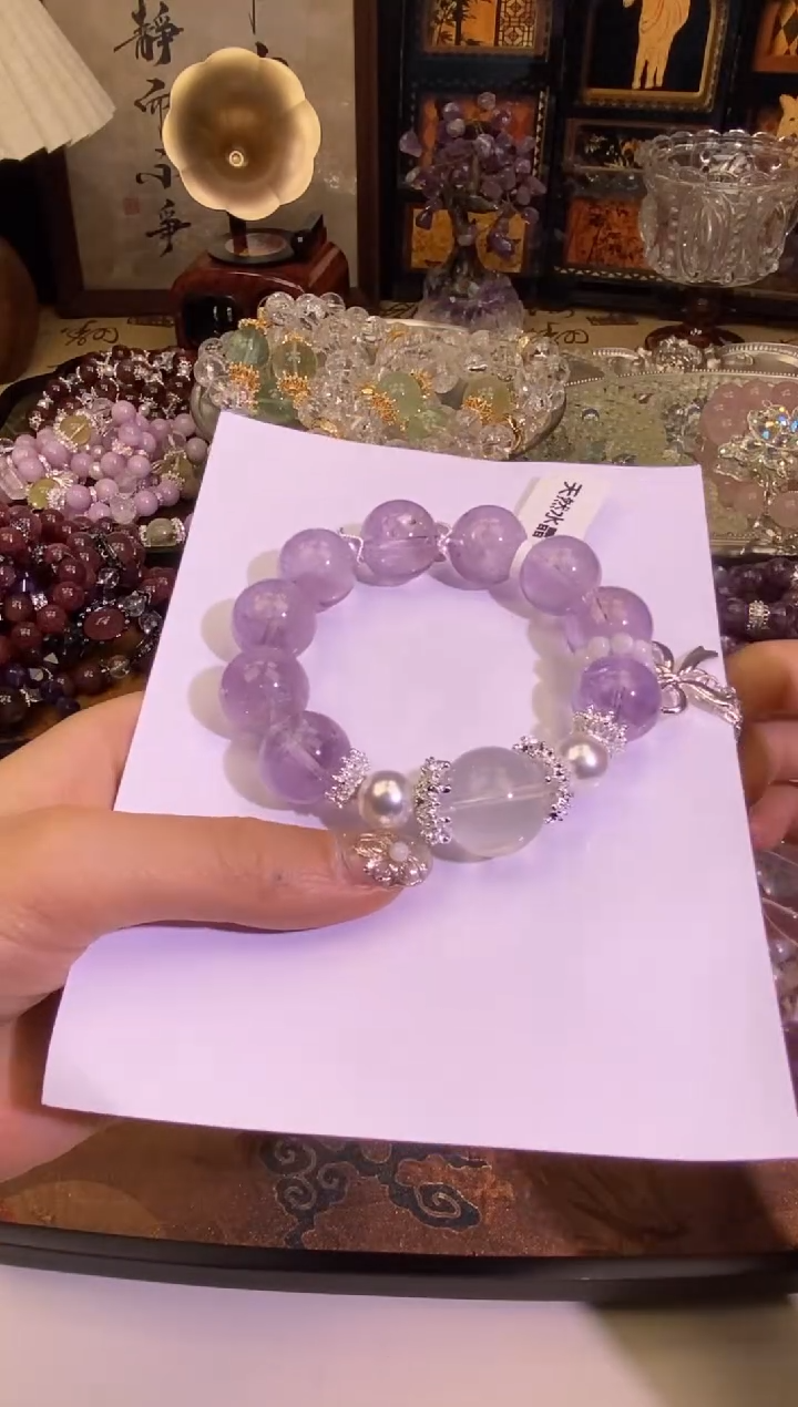 【闪购商品】紫晶手链未镶嵌481手串