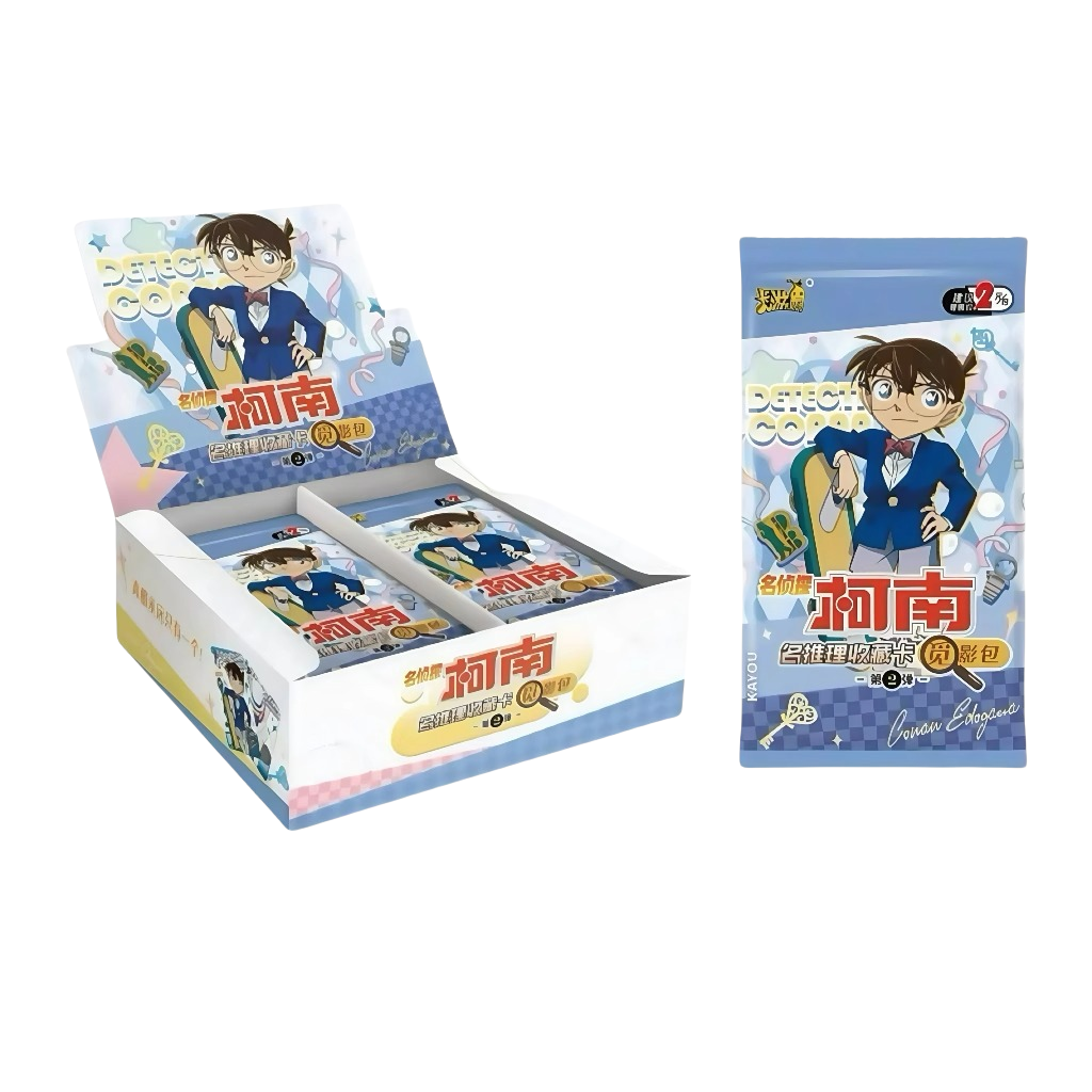 【雪羔宠粉玩法合集】卡游名侦探柯南-名推理收藏卡牌-觅影包第2弹