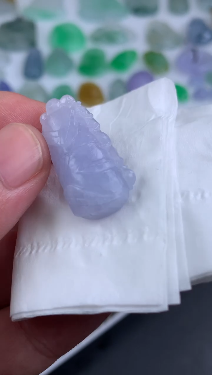 【闪购商品】定制翡翠未镶嵌竹节