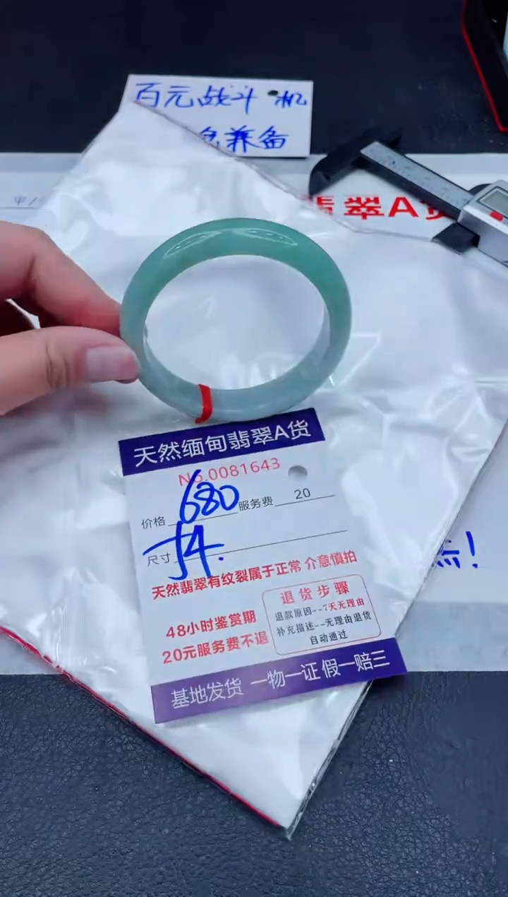 未镶嵌手镯翡翠680.00