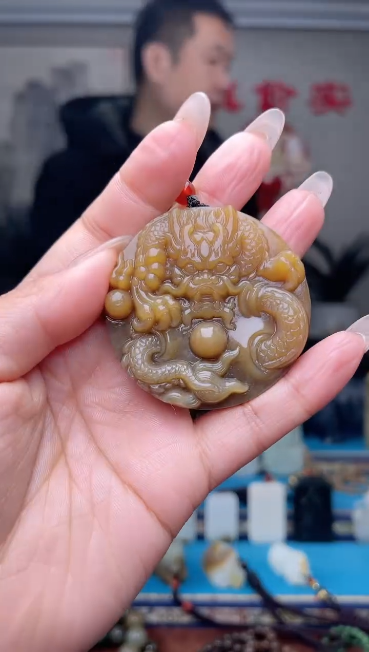 【闪购商品】和田玉挂件未镶嵌1