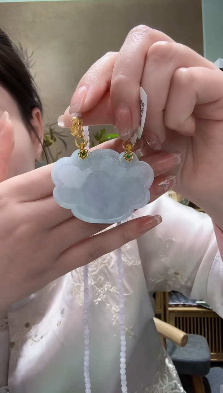 【闪购商品】翡翠颈饰未镶嵌吊坠
