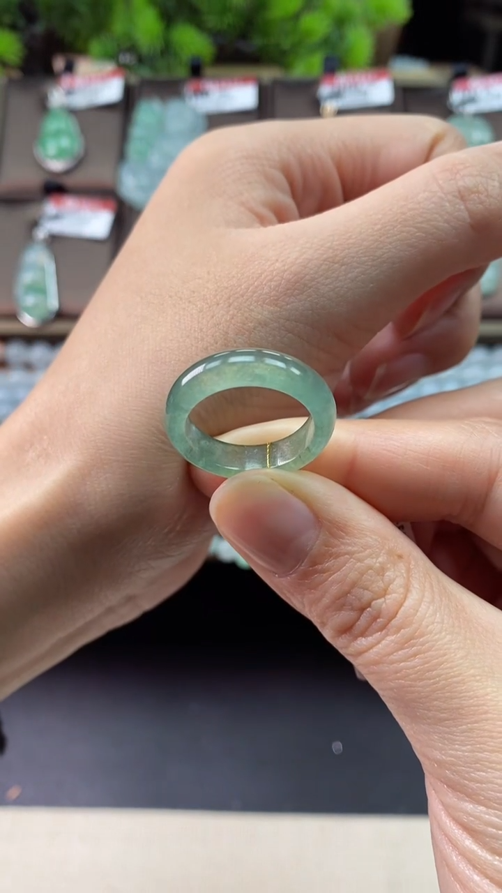 【闪购商品】翡翠戒指未镶嵌14戒圈