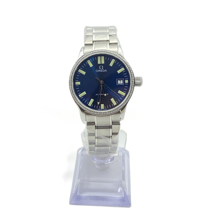 95新 Omega/欧米茄 海马系列/36MM/自动继续/后镶钻