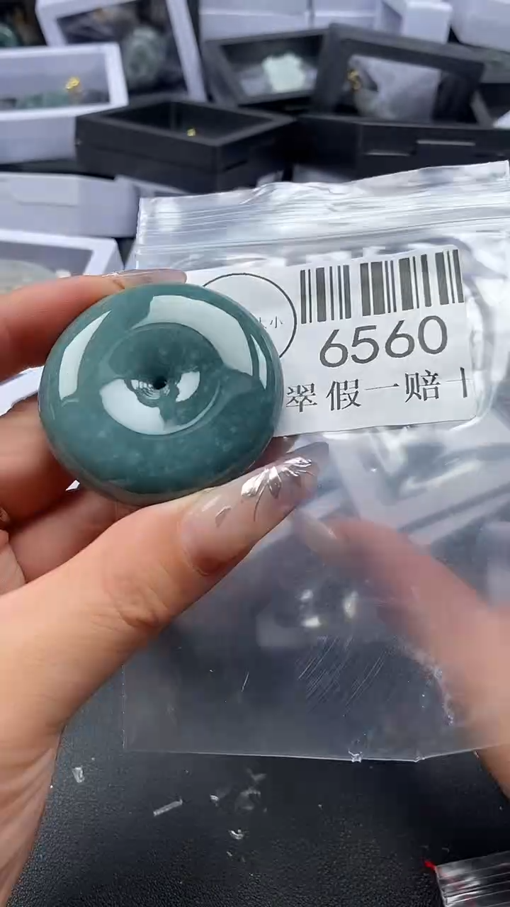 吊坠(不含链)未镶嵌翡翠6560