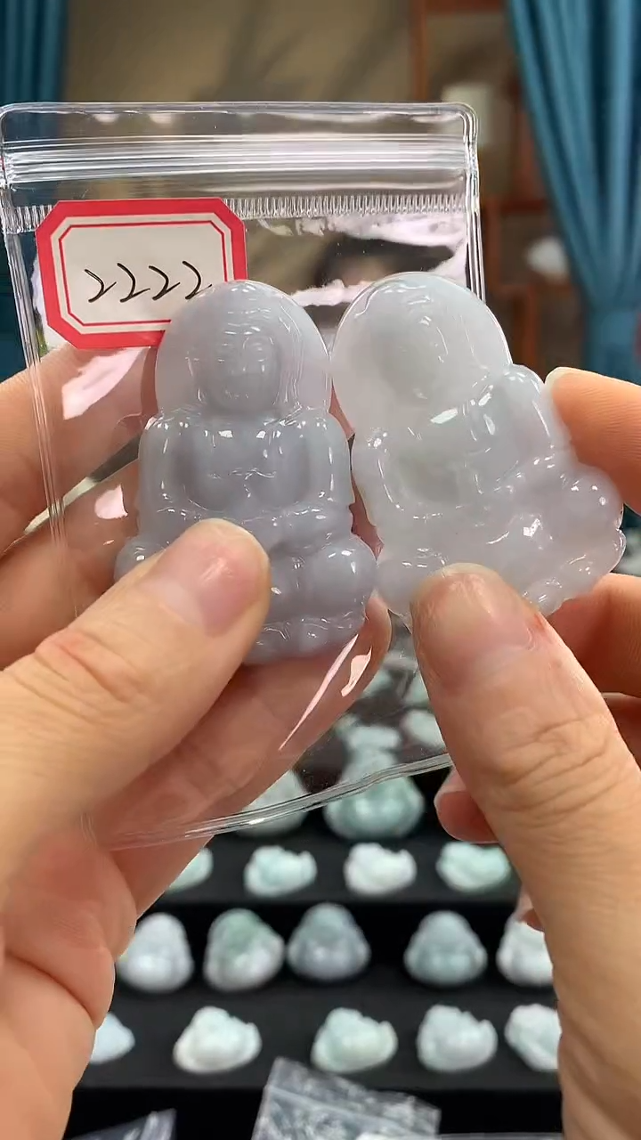 翡翠未镶嵌颈饰观音2222多样性发一件