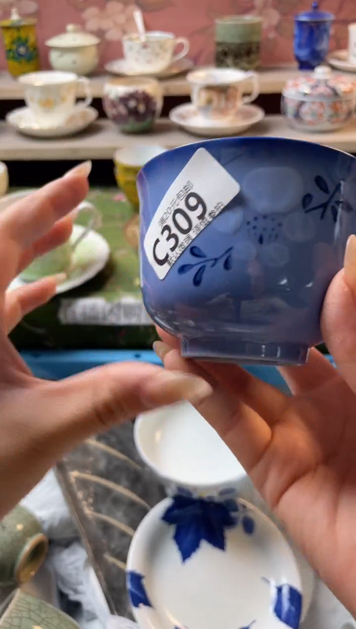 瓷片天*瓷器瓷器C309