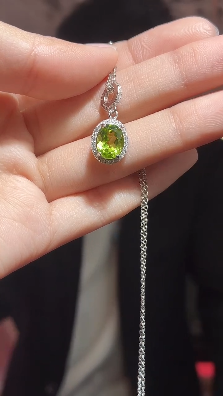 银S925镶嵌其他橄榄石（扎德严选）