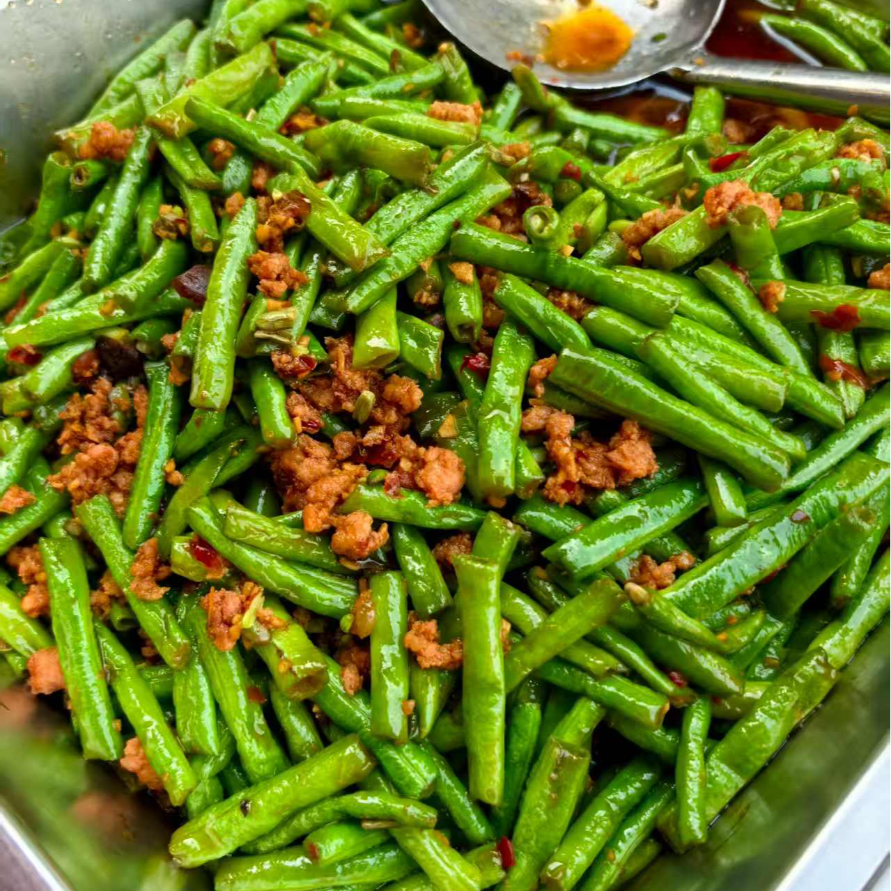 肉沫烧长豆（下午3点有）