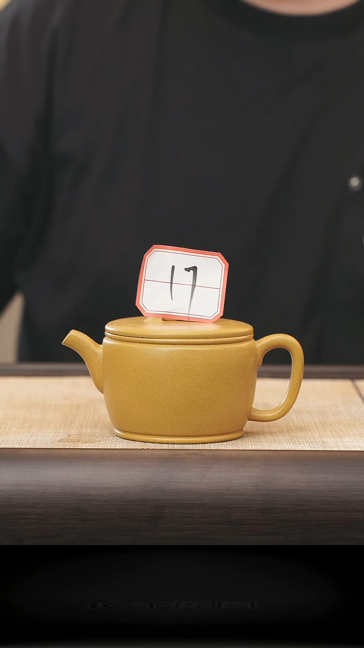 茶壶紫砂17号全手工紫砂壶