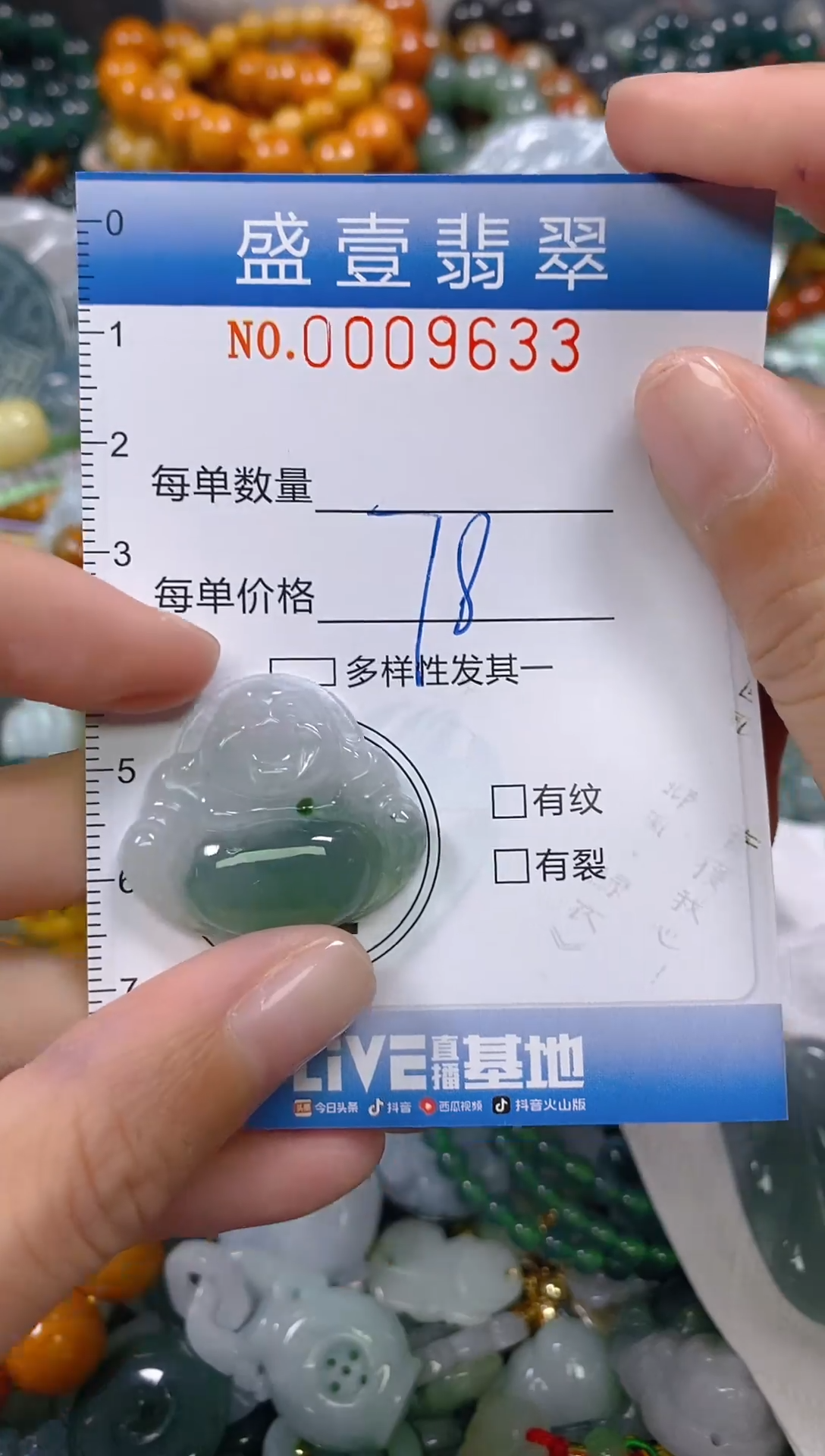 颈饰未镶嵌翡翠?**✨闪购0009633