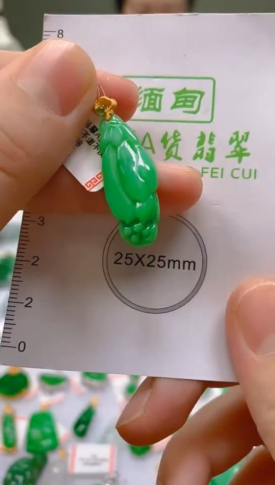 【闪购商品】翡翠颈饰18K金镶嵌新号开播，全场乱卖
