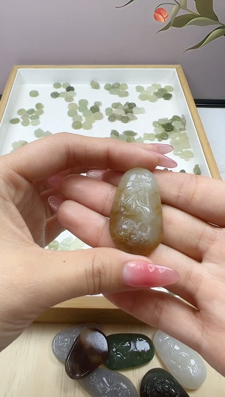 颈饰未镶嵌和田玉36