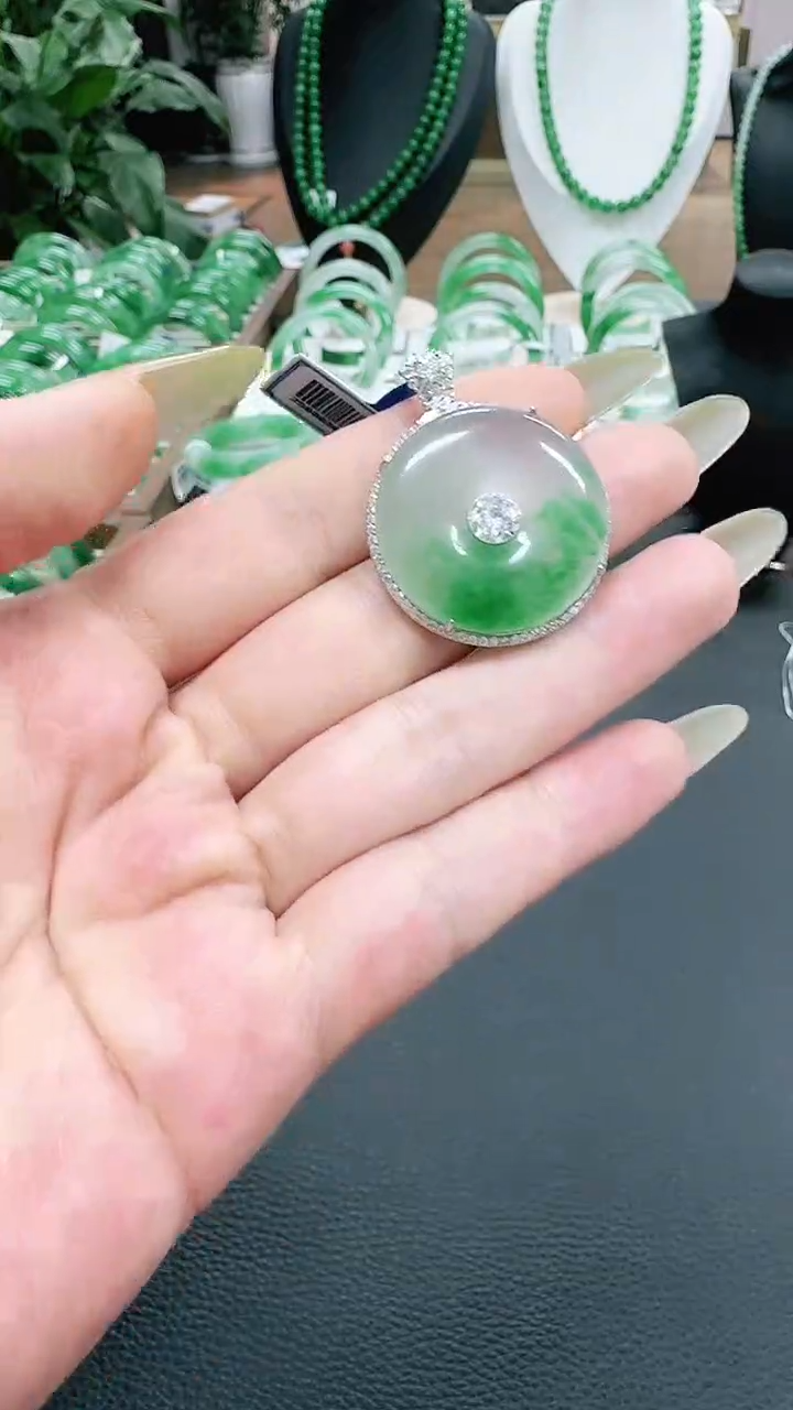 未镶嵌1石英质玉（非洲翠）/7867