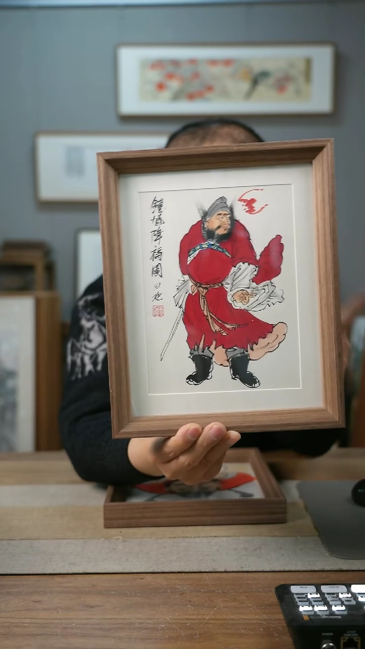 【闪购商品】书法协会会员老师带框作品-手书/绘同款作品