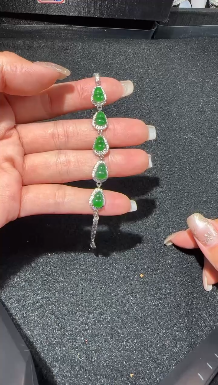 【闪购商品】翡翠手链未镶嵌多样性发货拍一发一