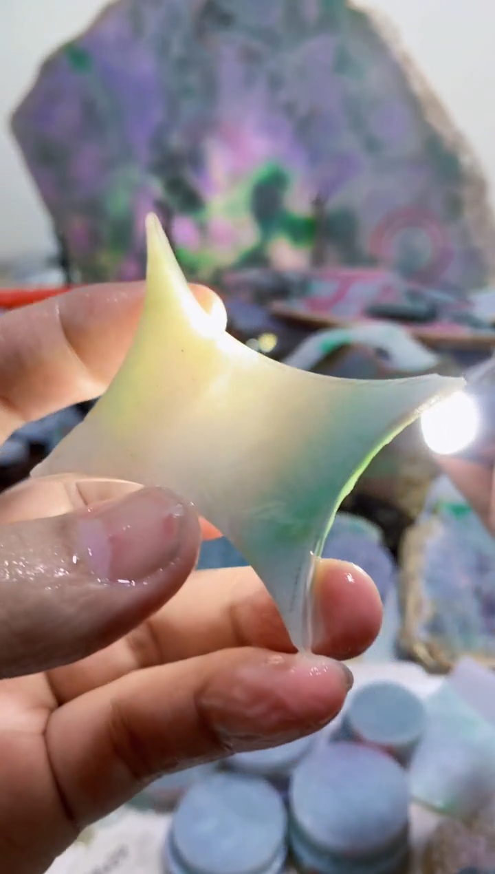 裸石翡翠0蒙0翡翠珠宝95