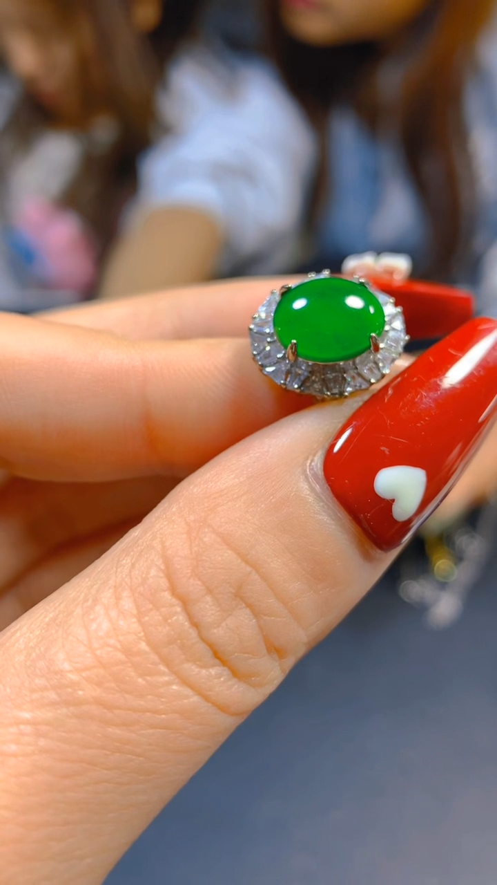 【闪购商品】翡翠戒指未镶嵌0565258459多样性发一